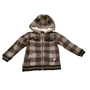 Canadiana toddler zip up hoodie